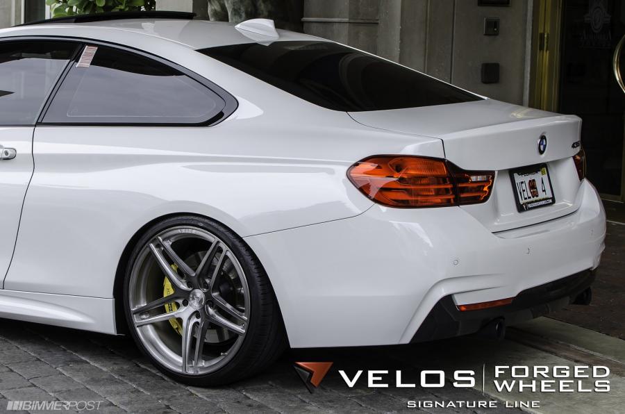  BMW 435i on Velos Designwerks Wheels 2014 года  (фото 6 из 9)